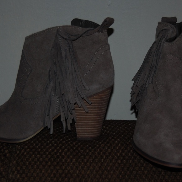 Bootie - Suede - Taupe - Picture 1 of 3